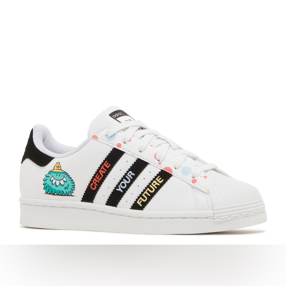 Adidas x Kevin Lyons Superstar big kids shoes
